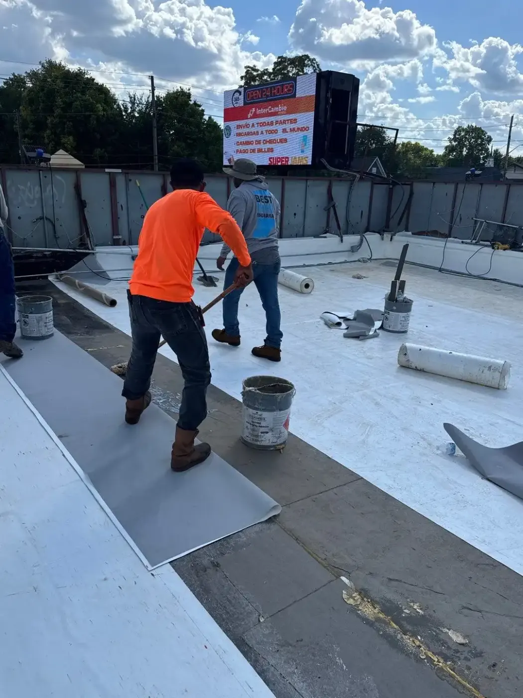Manufacturer-certified roof installation in Bainbridge
